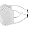 2-PLY ADJUSTABLE MASK 5PK WHITE Side Left